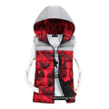 Men Hooded Vest Jackets Men Casual Jackets Women Sleeveless Jacket